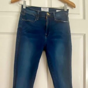 FRAME Le High Skinny Jeans - Size 28